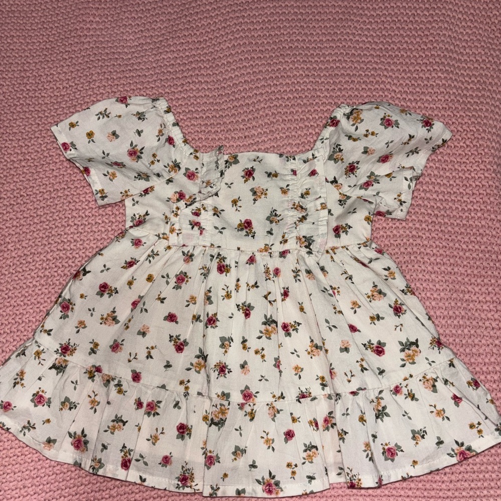 The Children’s Place Floral Baby Dress 0–3M